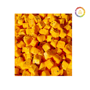 Fruta de la Pasión Deshidratada Naturalmente, Chips de Fruta de la Pasión Seca, Bocadillo Crujiente de Fruta Tropical - Product Image 2