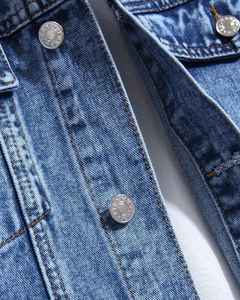 Nueva chaqueta de moda con estampado láser para hombre 100% algodón personalizado estilo callejero chaqueta informal para hombre al por mayor - Product Image 2