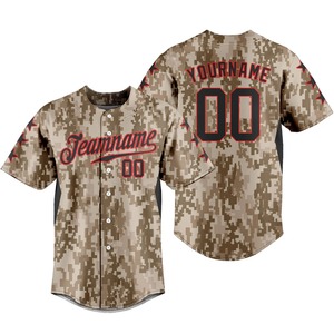 Camiseta de béisbol unisex personalizada, camisetas, ropa deportiva transpirable, uniforme de equipo, nombre personalizado, número de logotipo - Product Image 3