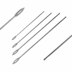 Sonda con diámetro de ojo 2mm 15,0 cm Instrumentos quirúrgicos básicos Sonda con ojo Instrumentos quirúrgicos dentales maleables Pakistán - Product Image 1