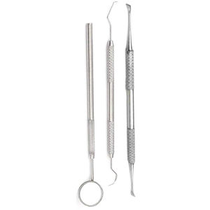 Kit de examen dental completo con espejo, sonda y escalador Instrumentos dentales esenciales Instrumento quirúrgico - Product Image 6