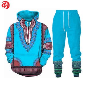 Ropa de talla grande para hombre, nuevo diseño, conjunto de chándales de algodón 100% de manga larga para adultos - Product Image 3