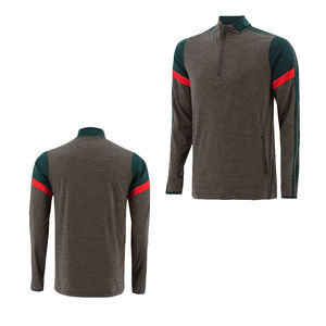 Top qualité personnalisé GAA demi-fermeture éclair, Football gaélique 1/4 Zip Top 100% Polyester matériel léger Quickdry Logo personnalisé - Product Image 1