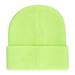 Gorro de Invierno de Punto con Diseño Personalizado, Gorro de Calavera para Hombre y Mujer, Gorro de Punto con Vuelta Verde - Product Image 3