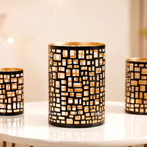 Iron Votives Metal Candle <b>Holder</b> Christmas Home Decoration <b>Candlestick</b> <b>Holders</b> High Quality Handmade Fancy Candle Mold - Product Image 6