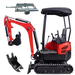 Excavadora Doméstica Nueva Miniexcavadora de Orugas con Motor EURO 5 de 1600 kg de Alta Potencia de Excavación - Product Image 2