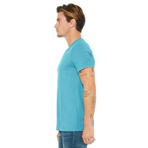 Camisetas de Cuello en V para Hombre, Preencogidas, Suaves, Ajustadas, Premium, Clásicas, de Algodón - Product Image 6
