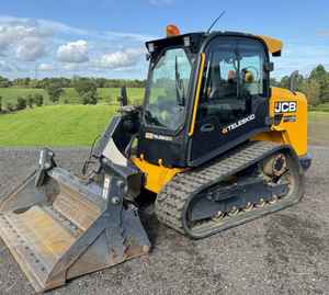 Chargeuse télescopique sur chenilles JCB Teleskid 3TS-8T, 74 CV, moteur diesel, machine de chantier avec godet de 0,43 m³ - Product Image 2