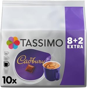 Cápsulas de Chocolate Caliente Tassimo Cadbury x10 (Paquete de 5, Total 50 Bebidas) - Product Image 3
