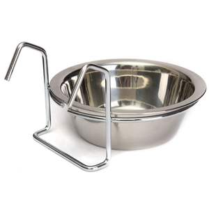 Mangeoire pour animaux de compagnie en métal artisanal avec cadre artistique adaptée aux animaux de compagnie au goût raffiné et aux maisons élégantes - Product Image 2