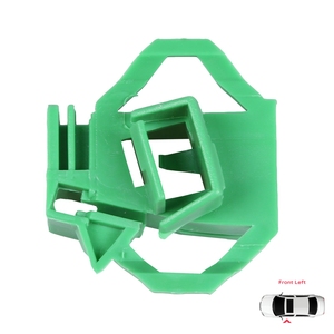Clips de réparation de lève-vitre BWR62 L2 avant gauche pour Polo Classic 6V Caddy MK2 Cordoba MK1 Ibiza MK2 Inca Octavia MK1 1U 6K4837 - Product Image 1