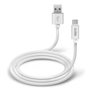 Cable de Datos USB-C Blanco de 1 m POLO Antigroviglio - Product Image 1