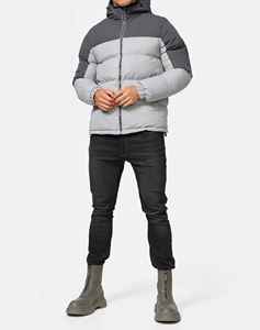 Chaqueta Acolchada de Diseño Ligero de Dos Colores, con Protección Facial Completa, Resistente al Agua y con Marca Personalizada, Chaquetas para Hombre - Product Image 3