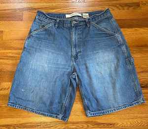 Vintage S Taille Denim Shorts Jeanagers Autre Artisanat Jeans Pantalon Court - Product Image 1