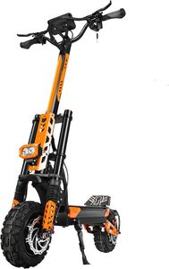 สกู๊ตเตอร์ไฟฟ้า ZSNAKEST สำหรับผู้ใหญ่ กำลังสูง 6000 วัตต์ มอเตอร์คู่ ความเร็วสูงสุด 83 กม./ชม. แบตเตอรี่ 60V 30Ah ระยะทางวิ่งได้ 60+ ไมล์ (96+ กม.) - Product Image 2