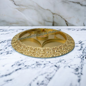 Bandeja de acrílico Seccional de siete compartimentos de lujo de alta calidad, bandeja de servicio dividida de hierro de gran venta para almacenamiento de frutas secas - Product Image 2