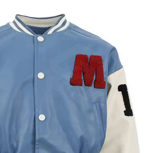 Ropa para adultos Venta en línea Crop Top Letterman Chaquetas Hecho en la mejor calidad Mujeres Crop Top Letterman Chaquetas En stock - Product Image 3