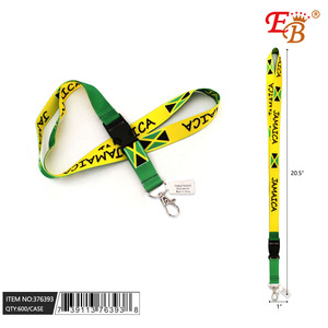 20.5 \ "Jamaica Landyard 600PC materiale in poliestere 50DZ/CS - Product Image 1