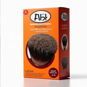 <b>Round</b> <b>Brush</b> SRB 3mm Shaft 6mm Goat Hair Bristles Pack of 10 - Product Image 2