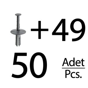Clips de pare-chocs pour Opel et BMW - 50 pièces - Product Image 1