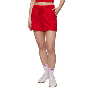 Nuevo modelo de pantalones cortos casuales para mujer 100% algodón polar sudor Jogger pantalones cortos de entrenamiento y correr señoras pantalones cortos de gimnasio para niñas OEM - Product Image 5