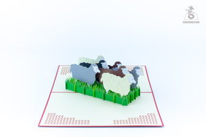 Artesanía 3D animales artesanías de papel tarjetas de felicitación para aniversario especial hecho en Vietnam proveedor - Product Image 6