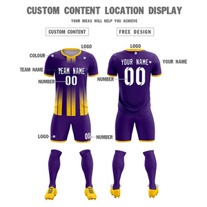 ชุดยูนิฟอร์มอเมริกันฟุตบอลฤดูกาลใหม่ 2025 เสื้อเจอร์ซีย์แบบซับลิเมชั่น แขนสั้น เนื้อผ้านุ่ม ขายส่ง เสื้อระบายอากาศได้ดี - Product Image 4