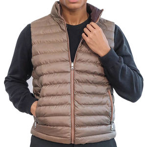 Profesional fabrica chaquetas sin mangas de invierno para hombres productos más vendidos cortavientos chaleco acolchado grueso para hombre servicio OEM - Product Image 5