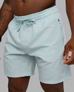 Los mejores pantalones cortos informales de longitud media para hombre tejido de punto transpirable Forest Sky Ride Fit estilo delgado fábrica al por mayor al mejor precio - Product Image 6