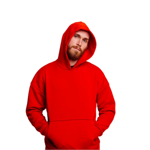 Sudadera con Capucha Personalizada OEM 100% Algodón para Hombre, Antiarrugas, Transpirable, de Secado Rápido, Ecológica, Informal de Invierno - Product Image 1