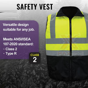 Best Manufacture Customized Logo Safety <b>Reflective</b> <b>Vest</b> Hot Sale Premium Safety Clothing <b>Vest</b> - Product Image 4