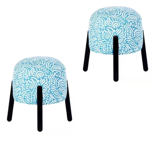 Instalaciones de ocio taburete de sala de estar con tela diseños minimalistas modernos al mejor precio color costumiz - Product Image 4