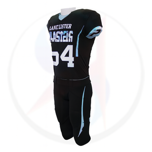 Nouveaux uniformes de football américain personnalisés pour les jeunes et les adultes Maillots de football sublimés avec logo personnalisé et couleurs d'équipe - Product Image 2