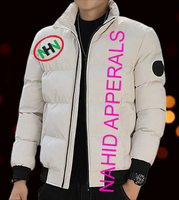 Veste d'hiver tricotée surdimensionnée pour homme, personnalisée, à capuche, épaisse, de créateur, matelassée, rembourrée de coton de mouton, grande taille, en polaire brillante