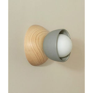 Diseño maravilloso Decoración para el hogar Lámpara de pared Calidad de lujo Cuerpo de hierro Luz LED Lámpara de acento de madera para dormitorio Lámparas de pared decorativas - Product Image 1