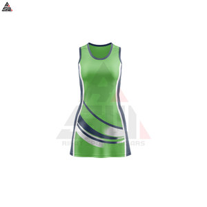 Unisex Customized 100% Polyester Netball Uniform Plus Size Printed Breathable Adult Team Sport Outfit High Quality - Product Image 1
