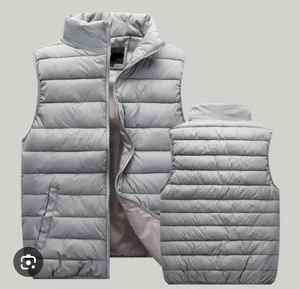 เสื้อแจ็คเก็ตพัฟเฟอร์แขนสั้นผู้ชาย ดีไซน์ล่าสุด คุณภาพสูง สไตล์ลำลองทันสมัย ผลิตจากโพลีเอสเตอร์/ผ้าฝ้าย - Product Image 6