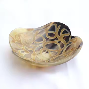 Haute qualité à des prix bon marché fabricants et exportateurs en gros bol en corne de buffle fait à la main par l'artisanat en croissant - Product Image 2