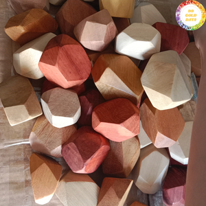 ของเล่นไม้ขัดเงาของหิน TUMI ishi จากเวียดนามสร้างขึ้นสำหรับเกมสร้างสมดุลและการจัดตกแต่งบ้านที่สวยงาม - Product Image 6