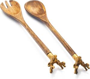 Bandejas para servir decorativas de color personalizadas de lujo moderno Premium Juegos de cubiertos para bodas y Ramadán - Product Image 1