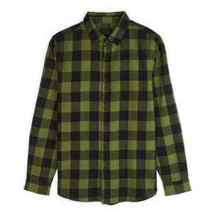 Camisas de franela a cuadros para hombre, estilo vintage, transpirables, de moda urbana, otoño 2026, venta al por mayor - Product Image 1