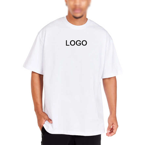 T-shirts unisexes en coton 100% tricoté épais avec logo personnalisé, écologiques, streetwear pour hommes, avec impression numérique - Product Image 5