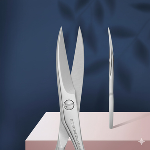 Tijeras Profesionales para Cutículas de Acero Inoxidable, Punta Curva, Manicura, Alta Calidad, Removedor de Piel Muerta, Tijeras para Uñas, Suministros de Belleza - Product Image 5