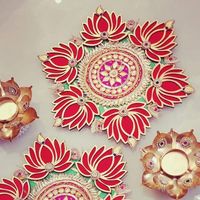 Bougeoir en métal floral indien fait à la main Unique bougie chauffe-plat support de pot pour la décoration intérieure mariage Diwali Festival décoration