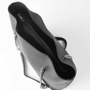 Bolsos de mano tejidos de cuero genuino hechos a mano de color personalizado para mujer cuero genuino de calidad superior impermeable PU cierre de cremallera - Product Image 5