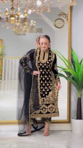 Pakistanais Churidar Salwar Kameez/Pakistanais Punjabi Salwar Kameez Designs/Pakistanais Robe Design Salwar Kameez Haut et Bas - Product Image 5