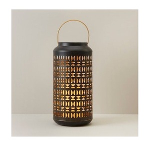 Candelabro de Metal para decoración de jardín, soporte votivo para luz de té, con acabado antiguo - Product Image 1