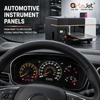 Impresora UV para Paneles de Instrumentos de Automóviles, Máquina de Impresión Plana Industrial para Paneles de Control Automotrices de ABS, Metal y Acrílico