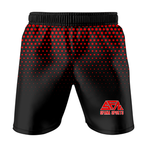 Ensemble de shorts anti-éruptions cutanées respirants à séchage rapide personnalisés pour hommes MMA BJJ équipement d'entraînement de compression flexibilité et force améliorées - Product Image 3