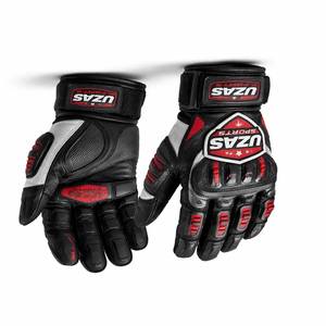 High Quality Custom Paintball Split Cow Leather & Polyester <b>Shooting</b> Gloves Custom Logo Print Full Finger Men Unisex - Product Image 2